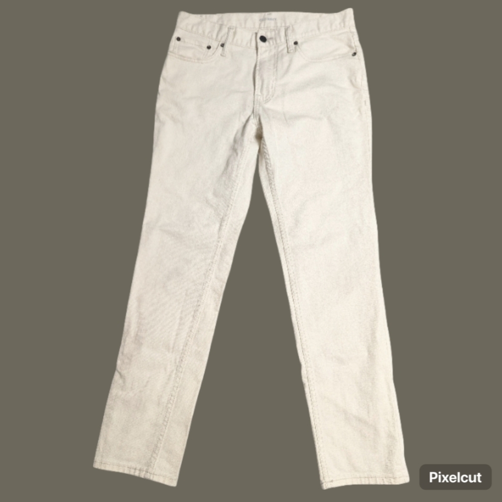 Old Navy Off-White Denim Pants Men's Size: 30 X 30